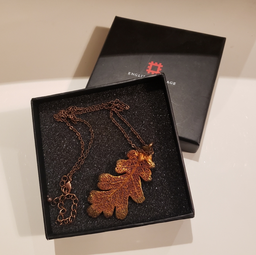 Oak Leaf Necklace